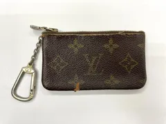 LOUIS VUITTON ルイ・ヴィトン モノグラム ポシェット・クレ コインケース M62650 ブラウン フランス製