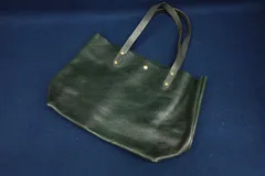 さとる様専用◆バッグ07 caldoa レザーバッグ レディース トートバッグバッグ 美品 ◆カルドア グリーン系