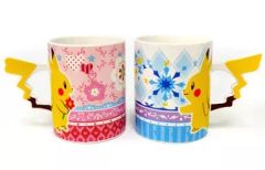 [중고] 머그컵·탕만(캐릭터) 페어 피카츄 꼬리 머그컵 set [포켓 몬스터] 포켓몬 센터 한정