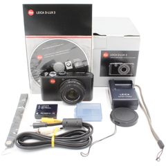 元箱付き。★美品★ LEICA ライカ D-LUX3 ブラック ストラップ付