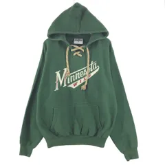 TERRY NHL MINNESOTA WILD ミネソタワイルド Vネックスウェット トレーナー メンズXL /eaa330461