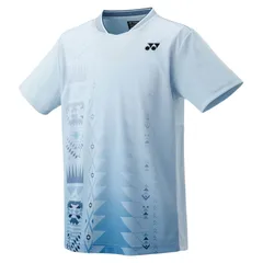 YONEX(ヨネックス) ユニゲームシャツ（フィットスタイル） テニス・バドミントン ウェア（ユニ） -10609、(111)アクアブルー