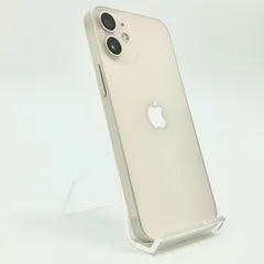 【全額返金保証】【最速発送】Apple iPhone 12 mini 64GB ホワイト au 白ロム 78% 超美品 動作確認済
