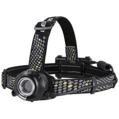 【 新品 未開封 】   ジェントス GENTOS LEDハイブリッド式ヘッドライト ヘッドウォーズ HLP2501 未使用 送料無料のサムネイル
