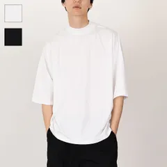 JILSANDER ジルサンダー トップス Tシャツ モックネック J21GC0005 J45084 メンズ コットン オーバーサイズ 半袖 カットソー