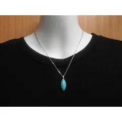 天然石 ターコイズネックレス(ペンダント) 　　　240101638