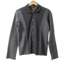 トリコ コムデギャルソン ニット　カーディガン tricot グレー tricot COMME des GARCONS (トリココムデギャルソン) ニット