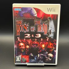 THE HOUSE OF THE DEAD 2&3 RETURN Wii SEGA 動作確認済み ザ ハウスオブザデッド 2&3 リターン セガ