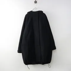 定価4.6万 2022AW フレームワーク FRAMeWORK ウールフード付きコート  