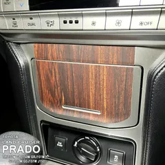 【松印】車種専用 インパネシート アクセントステッカー2 トヨタ ランドクルーザープラド TRJ150W GRJ150W GRJ151W  GDJ150W GDJ151W J150