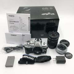 OM SYSTEM/オリンパスOLYMPUS ミラーレス一眼カメラ OM-D E-M10 MarkIV EZダブルズームキット シルバー