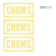 3枚セット CHUMS Cutting Sheet Logo S CH62-1484 新品