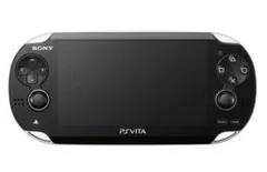 【中古】PlayStation Vita (プレイステーション ヴィータ) Wi‐Fiモデル クリスタル・ブラック (PCH-1000 ZA01) 【メーカー生産終了】