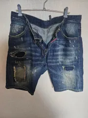 DSQUARED(ディースクエアード) 2 デニム ハーフパンツ 50