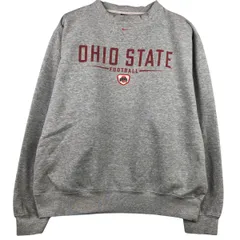 古着 00年代 ナイキ NIKE OHIO STATE オハイオ州立大学 ロゴスウェットシャツ トレーナー メンズL相当/eaa588248