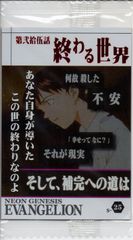 エヴァンゲリオンカード S-25 第弐拾話 終わる世界 【未開封】