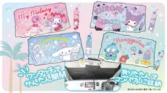 【軽自動車用は当アカウントの別ページに出品中】サンリオ カーサンシェード 傘型 ワンタッチ 開閉らくらく シナモン マイメロ ハンギョドン クロミ Sサイズ Mサイズ 軽自動車用 普通乗用車用 日焼け 車内グッズ