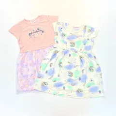 子供服 新品 女の子 ワンピース セット まとめ売り 半袖 タグ付き 130cm