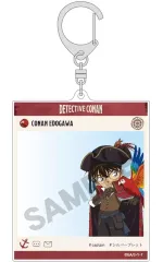 【中古】キーホルダー 江戸川コナン(船乗り) SNS風アクリルキーホルダー 「名探偵コナン」
