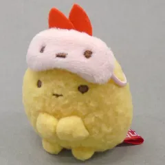【中古】ぬいぐるみ えびふらいのしっぽ てのりぬいぐるみ 「ユニクロ×すみっコぐらし フリースセット」 購入特典