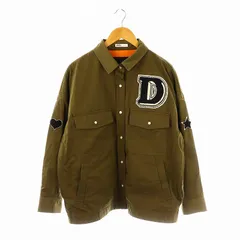 ダブルスタンダードクロージング ダブスタ DOUBLE STANDARD CLOTHING ナイロンタスランギャバジャケット シャツジャケット F カーキ /DF ■OSのサムネイル