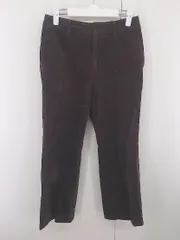 ◇ BEAUTY & YOUTH ビューティアンドユース UNITED ARROWS コーデュロイ素材 パンツ サイズL ブラウン系 レディース E  【1304250009660】