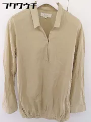 ◇ B MING by BEAMS ビーミング バイ ビームス プルオーバー 長袖 シャツ ブラウス サイズM ベージュ レディース  【中古】 【1112170008096】