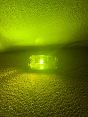 セール デコトラ屋 正規品 24V専用 角型マーカー サイドマーカー用 BA9S LED バルブ 球 高輝度 花型タイプA 20個SET