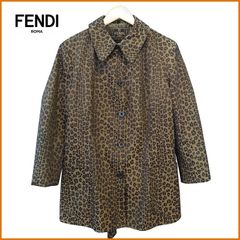 FENDI レオパード ヒョウ柄 ブラック Aラインコート フリー 楽天市場】【アパレル】FENDI フェンディ レオパード ヒョウ柄 エコ