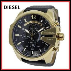 【新品未使用】ディーゼル DIESEL 腕時計 DZ4344 メンズ メガチーフ MEGA CHIEF クオーツ クロノグラフ ブラック ブラック