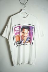 90s jerzees エルビスプレスリー tシャツ USA製 ホワイト M - メルカリ