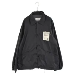 Martin Margiela 10 (マルタンマルジェラ) ステレオ タイプ パッチ ナイロン コーチ ジャケット ブラック S30AM0402のサムネイル