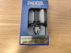 MKS ( 三ヶ島製作所 ) ペダル SYLVAN STREAM NEXT Ezy Superior ( シルバン ストリーム ネクスト イージー スーペリア ) ブラック