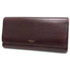 定価73.700円☆MULBERRY マルベリー コンチネンタルウォレット レザー長財布 レザーロングウォレット 小銭入れ有 本革 レディース