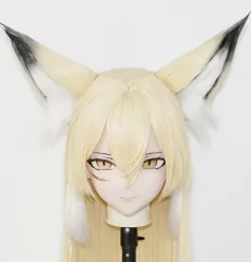 ★即納 全頭マスク カツラ付き NO.663 マスク ドール ヘッドロリータ人形 コスプレ 仮装 変装 着ぐるみ コスチューム kigurumi