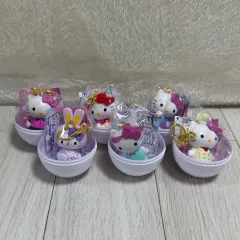 ハローキティ ハッピーキーリング 6 種 セット まとめ売り