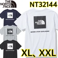 【新品】ノースフェイス　バッグスクエアロゴTシャツ　NT32144 XL XXL