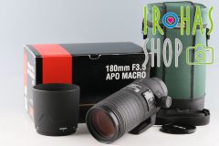 Sigma Apo Macro 180mm F/3.5D EX Lens for Nikon F With Box #59585L8