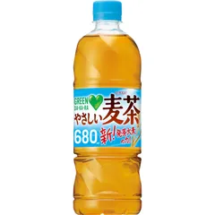 グリーンダカラ やさしい麦茶 お茶 680ml×24本×2ケース 48本 麦茶 ペットボトル サントリー (※沖縄県配送不可)のサムネイル