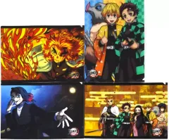 【中古】クリアファイル E.集合 雑誌イラストシリーズレイヤードクリアファイルセット 「劇場版 鬼滅の刃 無限列車編」