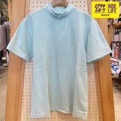 【ムラスポ公式】NEWERA　ニューエラ　NEW ERA  14391511（BL：ターコイズブルー青）　半袖Tシャツ　モックネック　ゴルフ　ゴルフウェア