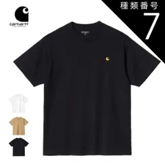 種類7：BLK/S カーハート WIP tシャツ carhartt WIP (I029956 S/S AMERICAN SCRIPT T-SHIRT TEE メンズ 半袖 ワークインプログレス [220527]
