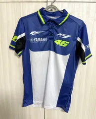 ★アウトレット★新品 L MotoGP YAMAHA VR46 レーシング poloシャツ ロードレース スポーツ バイクウエア アウトドア