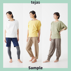 ＜tejas(テジャス)＞balin-tops [TL241316] トップス ヨガウェア ドルマンスリーブ サンプル品