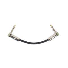 【数量限定】1本 15cmL-L型プラグ付 ギターエフェクタ接続ケーブル パッチケーブル