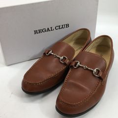 REGAL CLUB リーガル ビットローファー 25cm ブラウン 茶色系 レザーシューズ ビジネスシューズ ローファー NC6B JY78 箱付き 25d菊ST