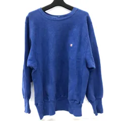 07w2393★ Champion ReverseWeave チャンピオン リバースウィーブ 90's USA製 スウェット ブルー Mサイズ【中古品】