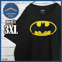 【バットマン】古着アメリカヴィンテージTシャツ半袖メンズ3XLブラック