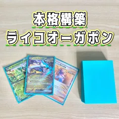 本格構築 【タケルライコオーガポン】デッキ＆二重スリーブ