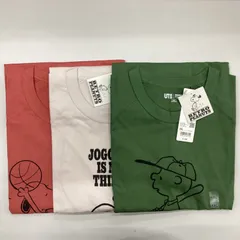 26新品 ユニクロ UT ARCHIVE レトロピーナッツ」 半袖 丸首 プリントTシャツ 3点セット XXL タグ付き MS0016